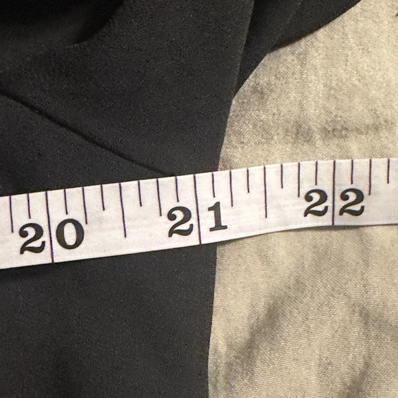 New Directions V Neck Sheer Back Blouse. - Picture 6 of 8